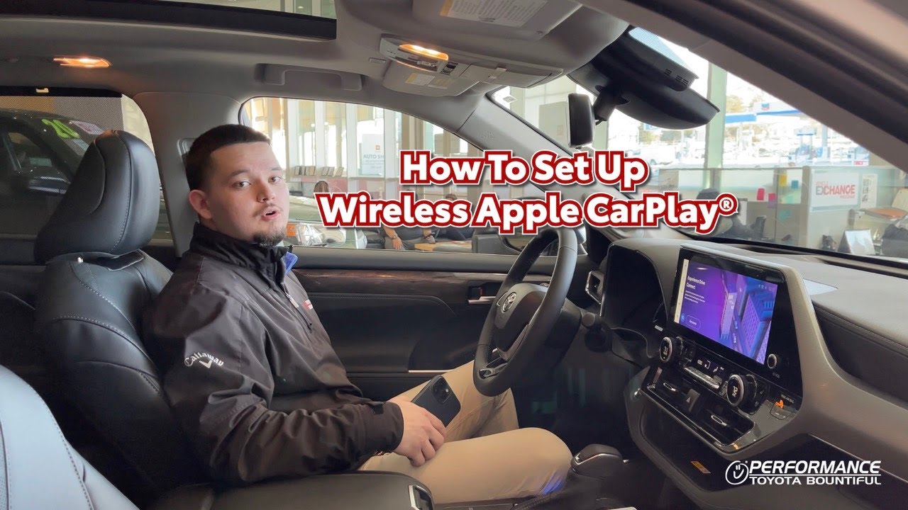 Setting Up Apple CarPlay® on Your New Toyota