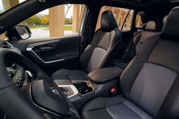 2025 Toyota RAV4 interior view